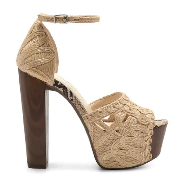 Jessica Simpson Dessie Platform Sandal 11 - Picture 1 of 4